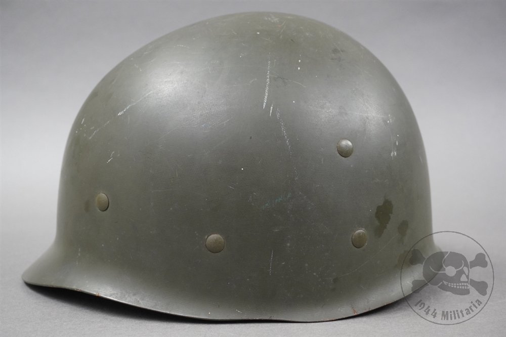 Original US WWII M1 Early St. Clair Low Pressure Helmet Liner With Rayon Suspension — image 2