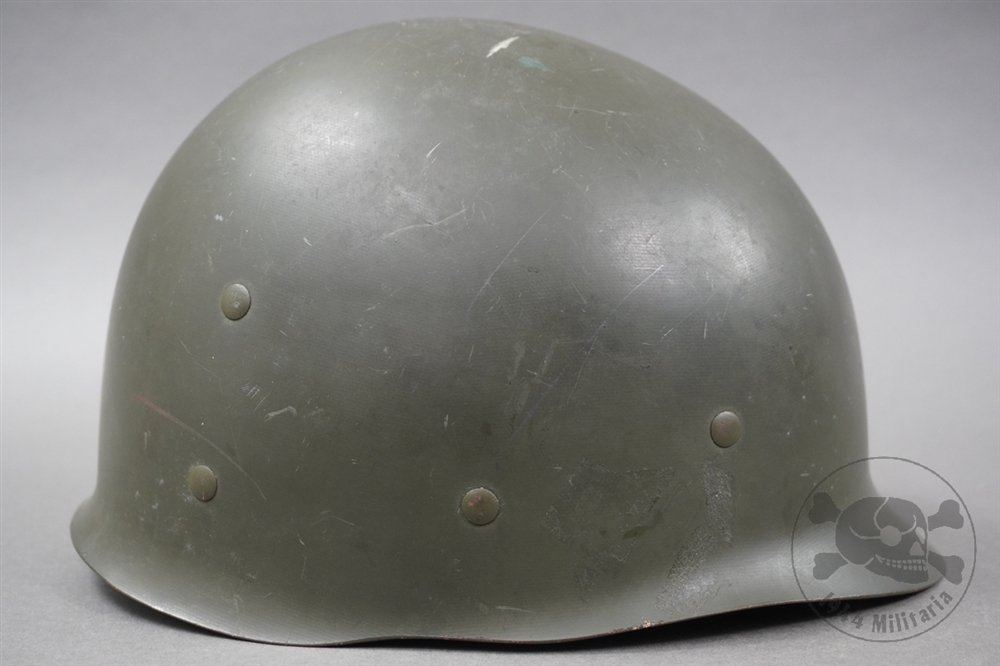 Original US WWII M1 Early St. Clair Low Pressure Helmet Liner With Rayon Suspension — image 5