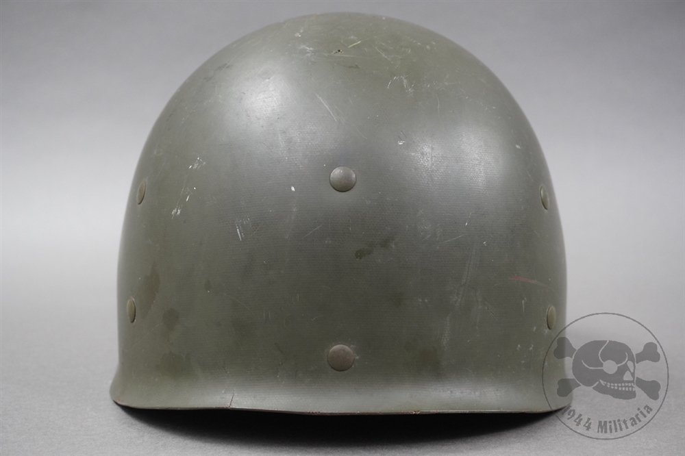 Original US WWII M1 Early St. Clair Low Pressure Helmet Liner With Rayon Suspension — image 6