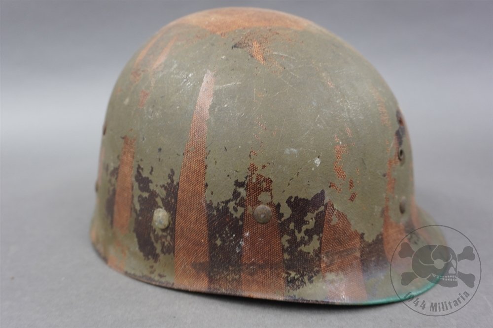 Original US WWII M1 Swivel Bale Helmet With MSA Liner — image 12