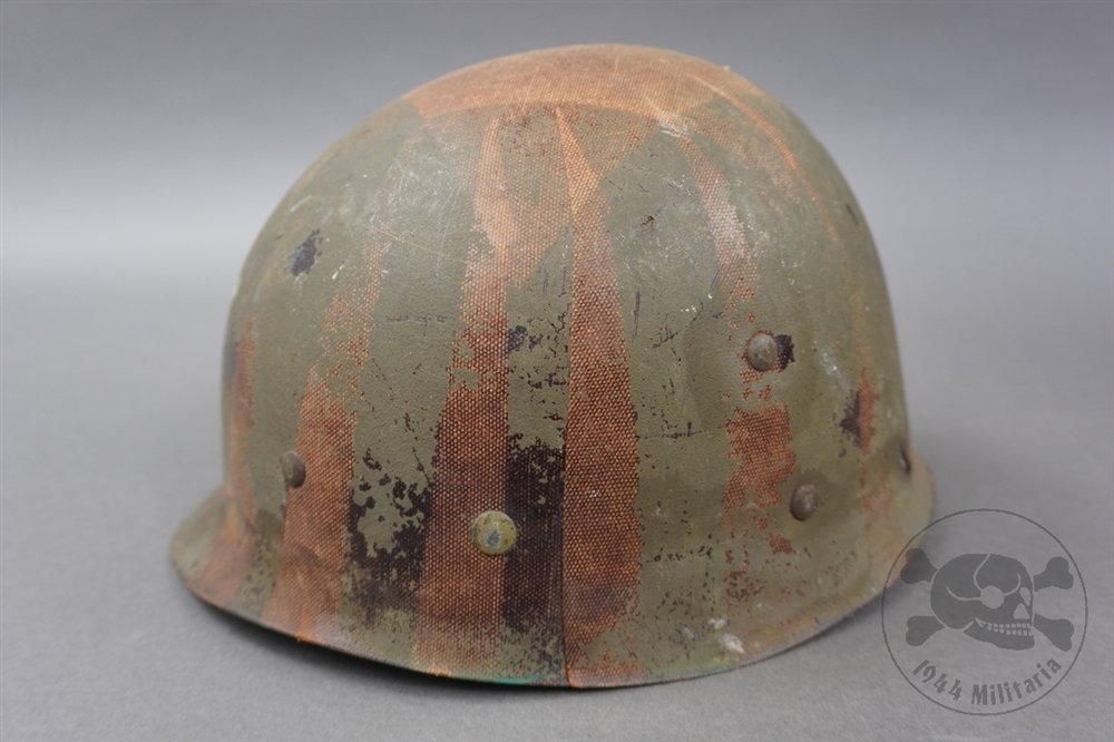 Original US WWII M1 Swivel Bale Helmet With MSA Liner — image 14