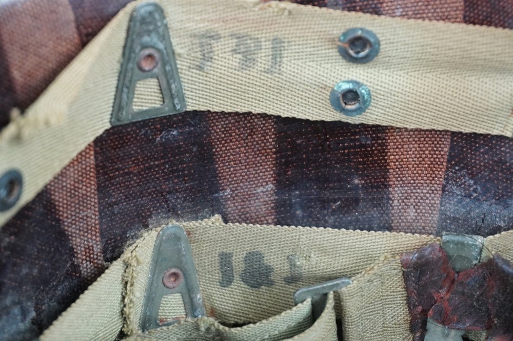 Original US WWII M1 Swivel Bale Helmet With MSA Liner — image 24