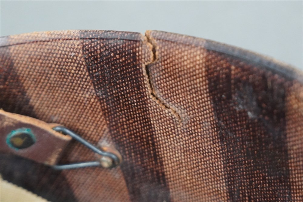 Original US WWII M1 Swivel Bale Helmet With MSA Liner — image 31