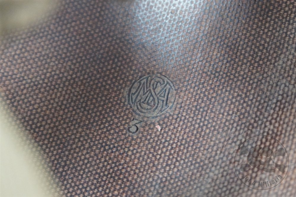 Original US WWII M1 Swivel Bale Helmet With MSA Liner — image 32