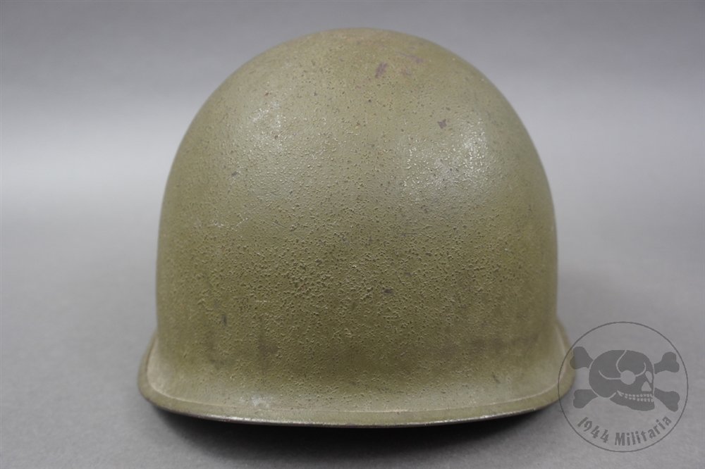 Original US WWII M1 Swivel Bale Helmet With MSA Liner — image 5