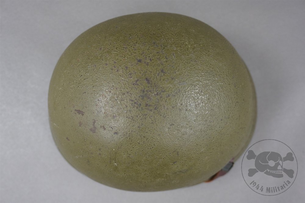 Original US WWII M1 Swivel Bale Helmet With MSA Liner — image 7