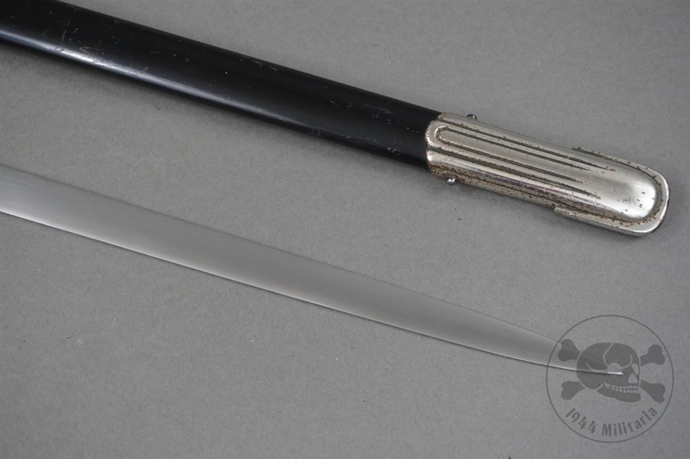 Original German WWII Police Officer's Sword By WKC With SS Marked Blade & Portepee — image 10