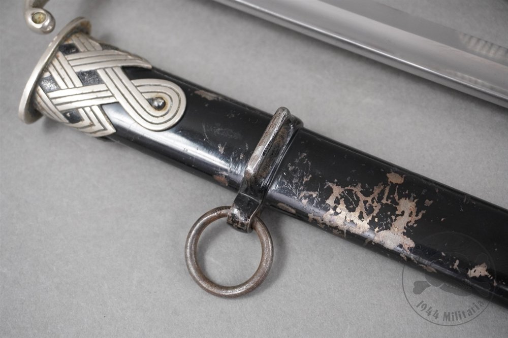 Original German WWII Police Officer's Sword By WKC With SS Marked Blade & Portepee — image 19