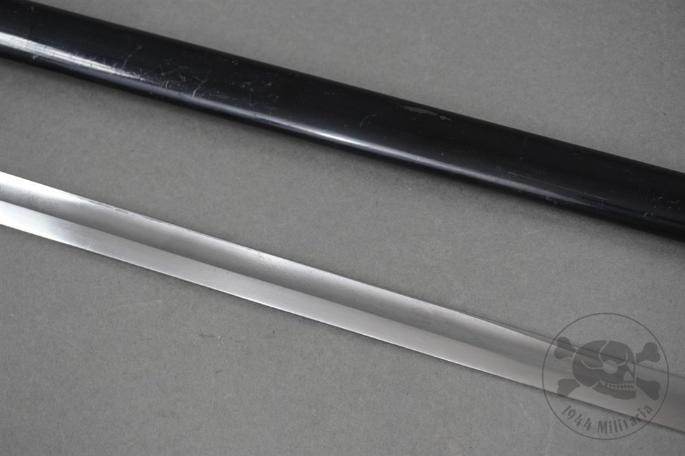 Original German WWII Police Officer's Sword By WKC With SS Marked Blade & Portepee — image 9