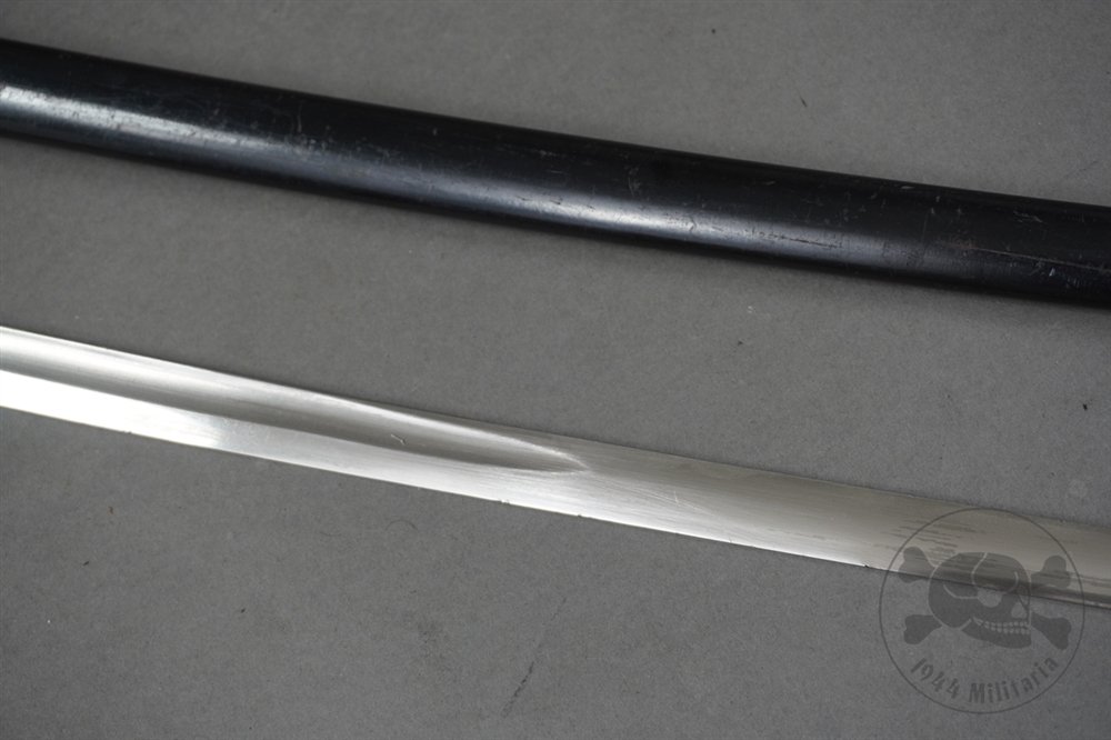 Original German WWII Heer (Army) Officer's Lion Head Sword By Eickhorn — image 10