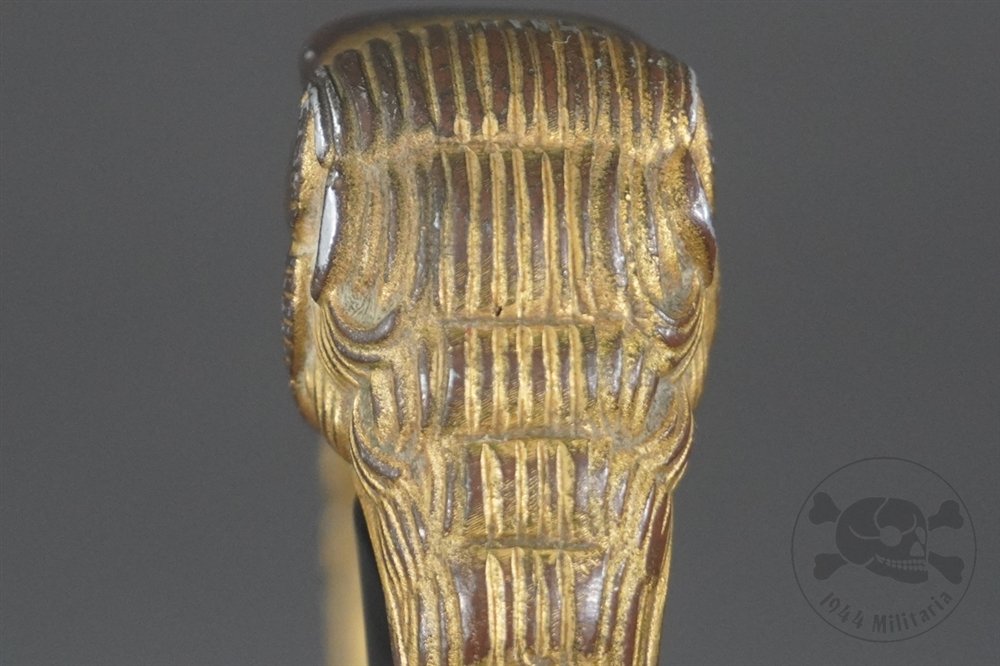 Original German WWII Heer (Army) Officer's Lion Head Sword By Eickhorn — image 18
