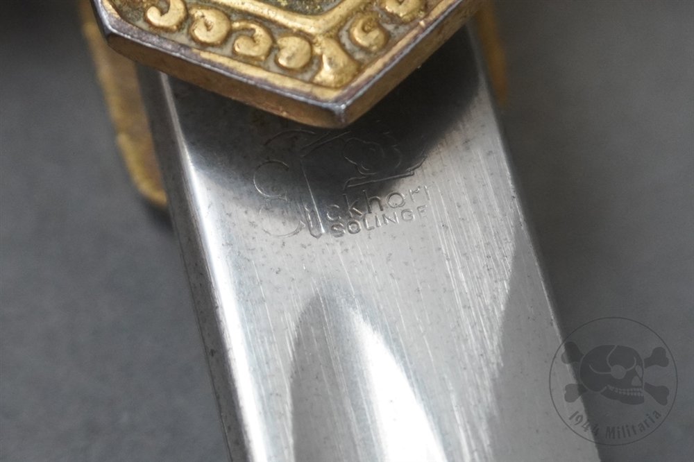 Original German WWII Heer (Army) Officer's Lion Head Sword By Eickhorn — image 23