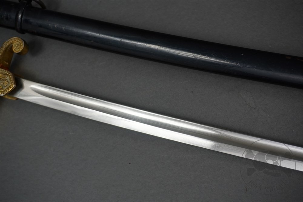 Original German WWII Heer (Army) Officer's Lion Head Sword By Eickhorn — image 8