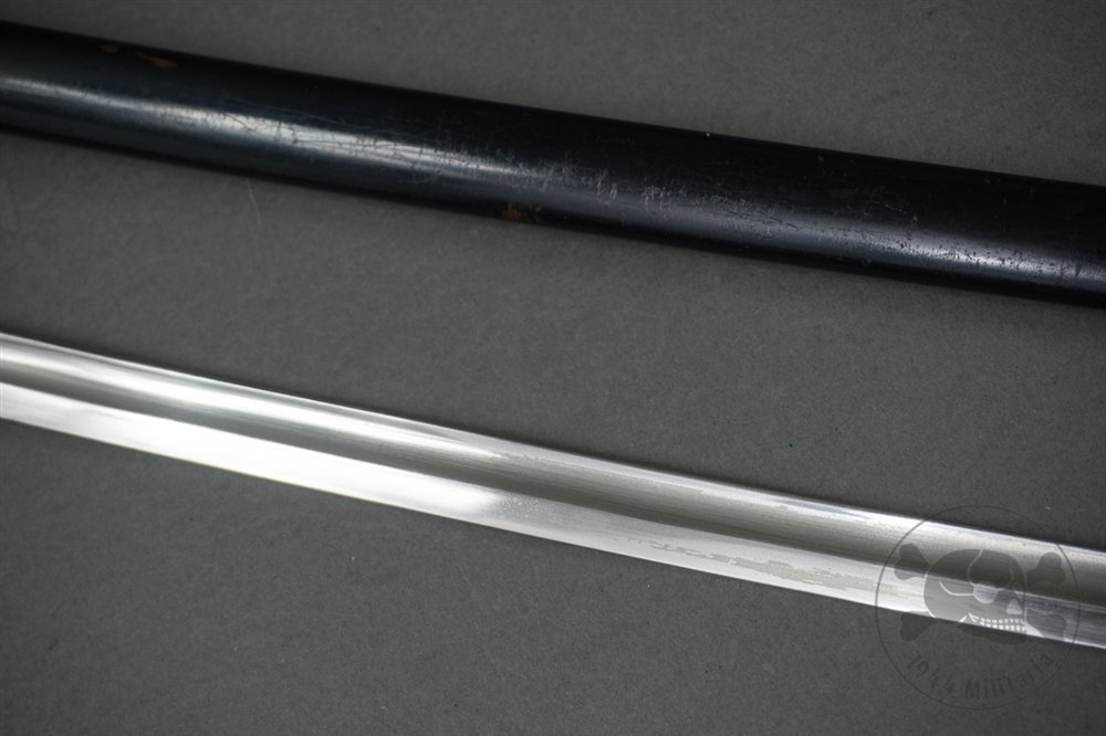 Original German WWII Heer (Army) Officer's Lion Head Sword By Eickhorn — image 9