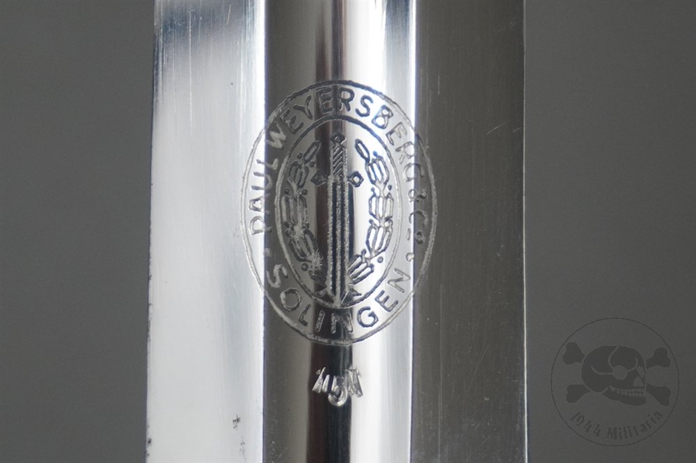 Original German WWII Luftwaffe (Air Force) Officer's Sword By Weyersberg Co. With Hanger — image 16