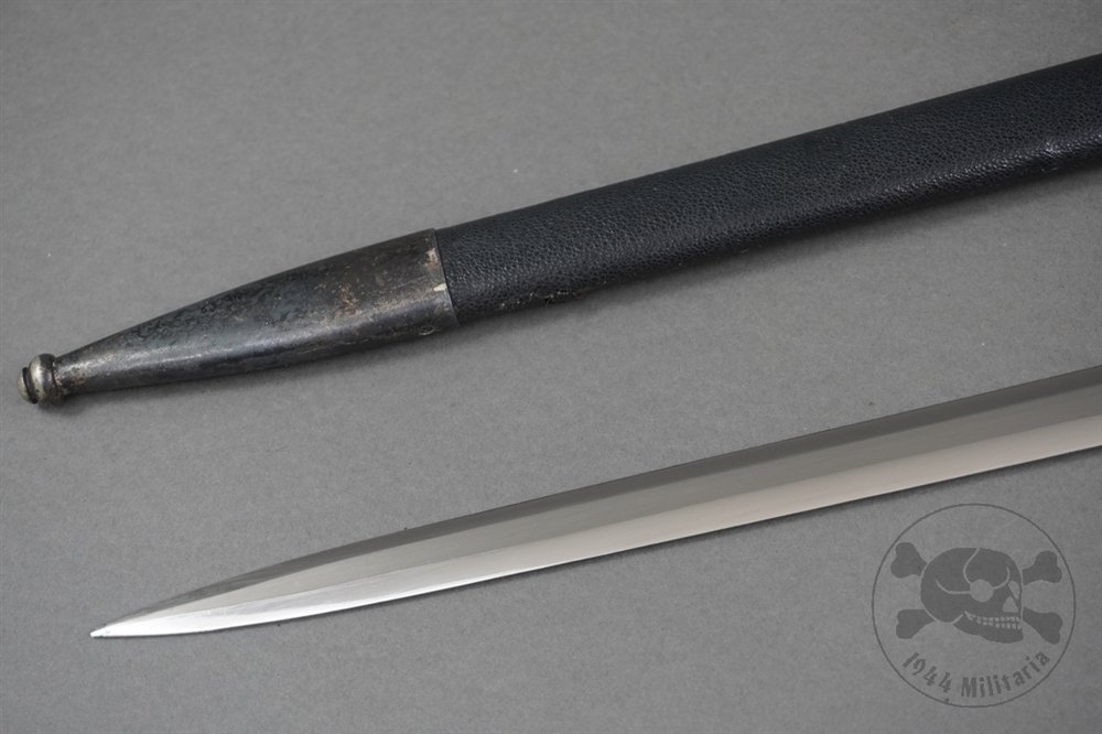 Original German WWII Luftwaffe (Air Force) Officer's Sword By Weyersberg Co. With Hanger — image 24