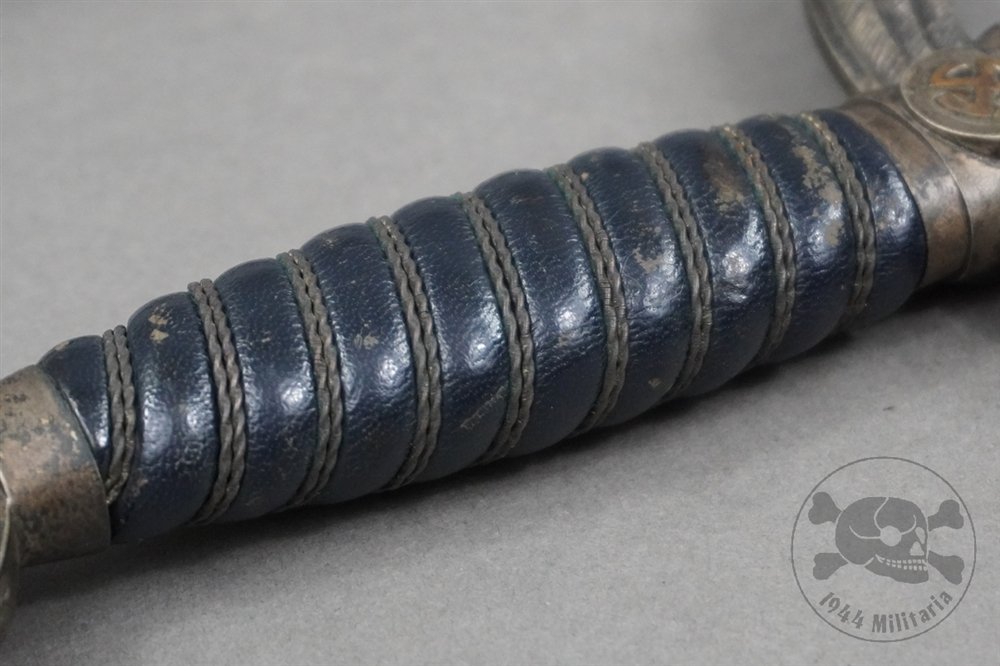 Original German WWII Luftwaffe (Air Force) Officer's Sword By Weyersberg Co. With Hanger — image 25