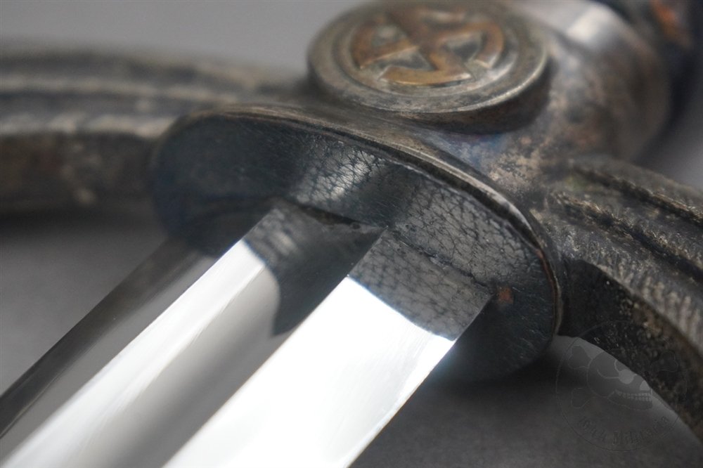 Original German WWII Luftwaffe (Air Force) Officer's Sword By Weyersberg Co. With Hanger — image 27