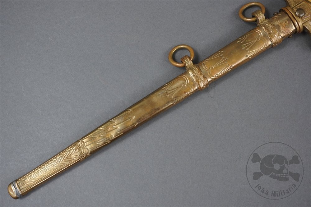 Original German WWII Kriegsmarine Parts Dagger F.W. Höller — image 19