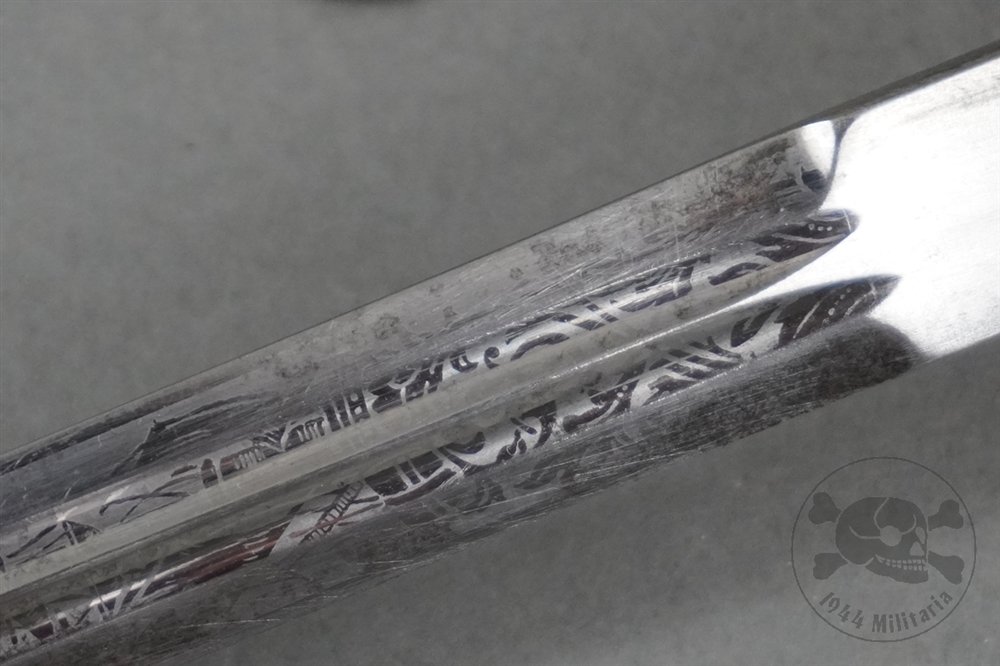 Original German WWII Kriegsmarine Parts Dagger F.W. Höller — image 6