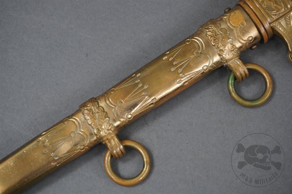 Original German WWII Kriegsmarine Parts Dagger F.W. Höller — image 8