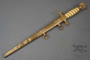Original German WWII Kriegsmarine Parts Dagger F.W. Höller