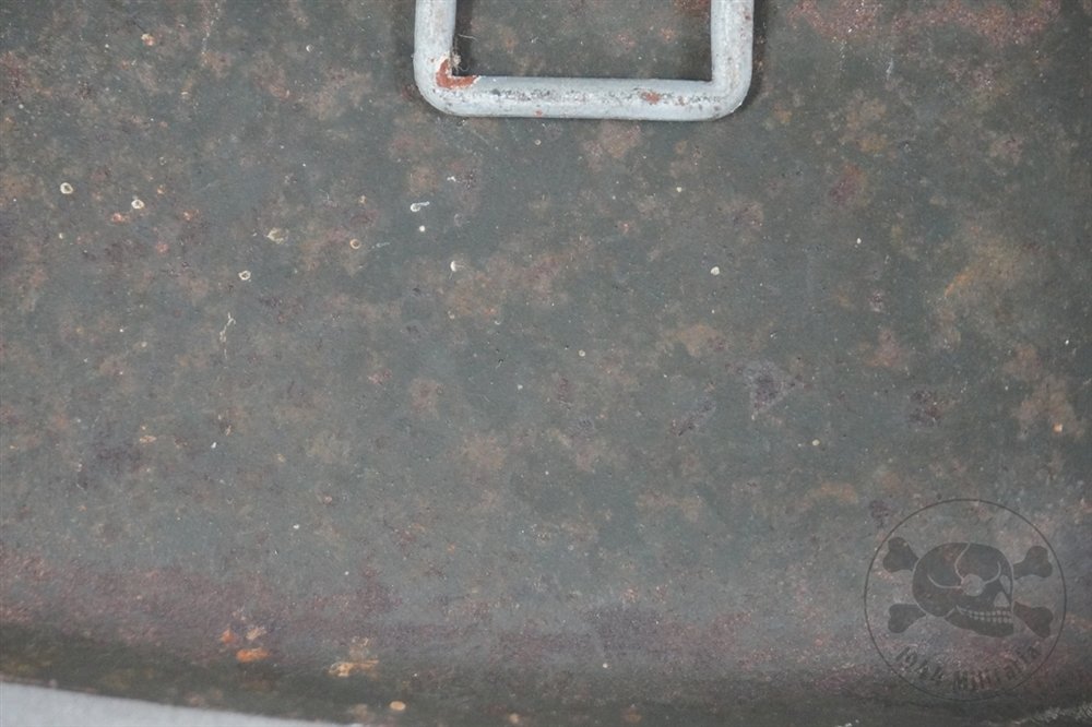 Original German WWII M42 Heer/Waffen SS No Decal Helmet Size 62 — image 22