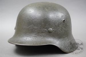 Original German WWII M35 Heer Ex-Double Decal Wood Chipped Camouflaged …