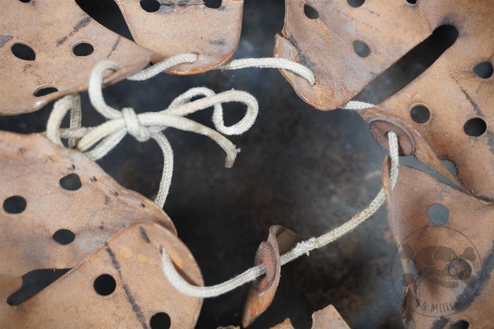 Original German WWII Luftwaffe M40 Single Decal Normandy Camouflaged Helmet Q64 — image 24