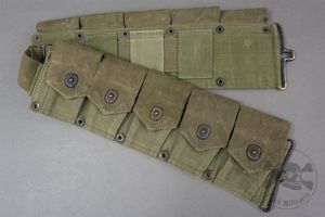 Original US Korean War M1923 M1 Garand Cartridge Belt Marked …