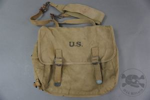 Original US WWII Musette Pouch Marked And Dated 1942 With …