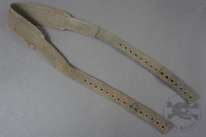Original WWII German Internal Field Blouse Support Strap (Unit Marked)