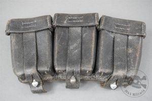 Original German WWII k98 Leather Ammo Pouch Marked & Dated …