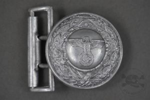 Original Third Reich Justice Officials Buckle By Assmann & Dated …
