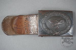 Original German WWII Luftwaffe Steel Belt Buckle By J.C. Maedicke …