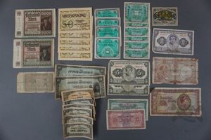 Original Collection of Pre War, Wartime, and Post War Currency …