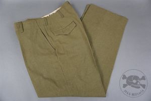 Original US WWII Army Enlisted Men's Wool Trousers (W34xL31) Dated …