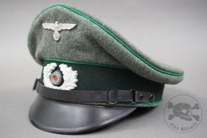 Reproduction German WWII Enlisted Man's/NCO Gebirgsjäger Visor Cap Size 59
