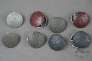 Reproduction & Original German WWII 19mm Buttons And S Hooks