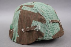 Reproduction German WWII Splinter 'A' Heer/Luftwaffe Reversible Helmet Cover Size …