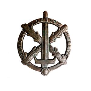 WW2 Bronze Numbered Walloon Rexists Badge