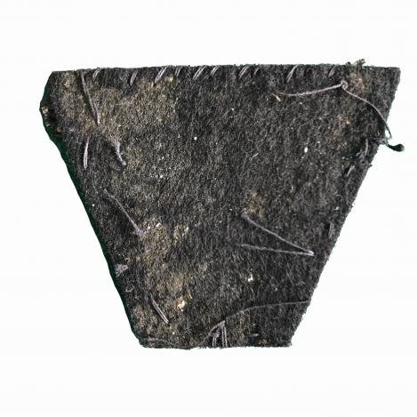 Third Reich Panzer M-43 Cloth Cap Badge — image 2