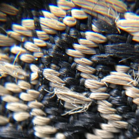 Third Reich Panzer M-43 Cloth Cap Badge — image 3