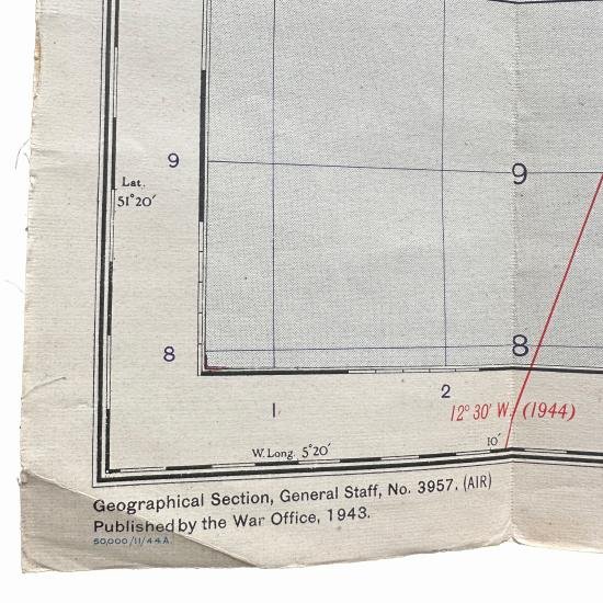 WW2 RAF 1944 MAP - South Wales — image 4