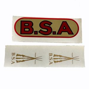 WW2 BSA Motorcycle Decals