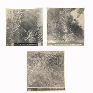 WW2 Aerial Bombing Photographs - Behen, Merville & Boulogne - …