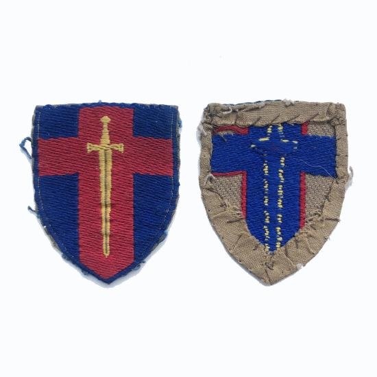 Pair of Rhine Army Troops Patches — image 2