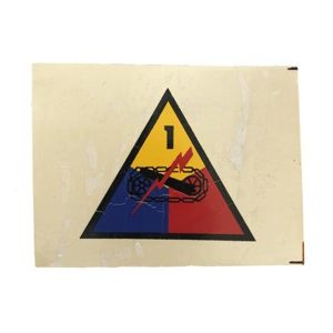 WW2 USA 1st Armoured Corps Decal