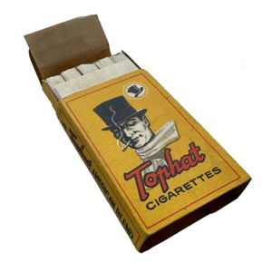 1940s Top Hat Cigarettes with Contents