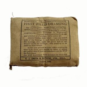 WW2 1938 Dated ARP First Field Dressing